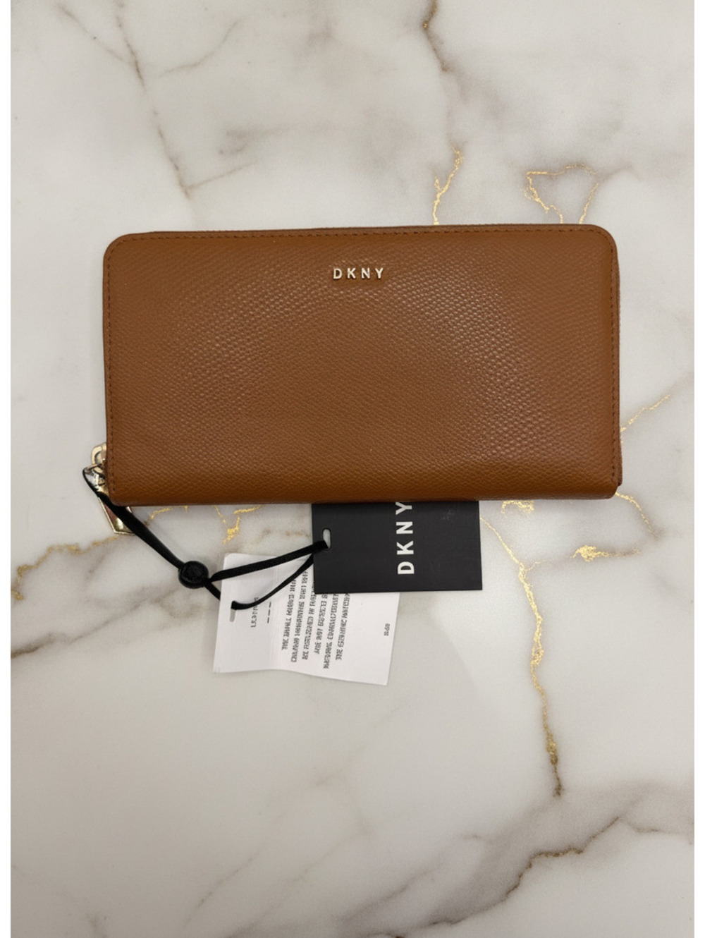 DKNY Bryant Saffiano Leather Zip-Around Continental Wallet